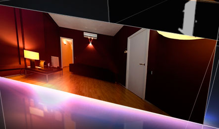 Sala Discreet effect* SGI, Nuke 5.1, Furnace 4, Tinder 1,2,3, Keylight, 3D, Maya, HDRI, Matchmoving, Rotoscopia, Fotogrametria, autoria DVD, Blue-Ray